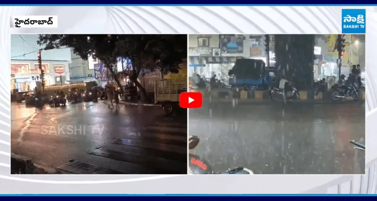 హైదరాబాద్ లో పలుచోట్ల వర్షం