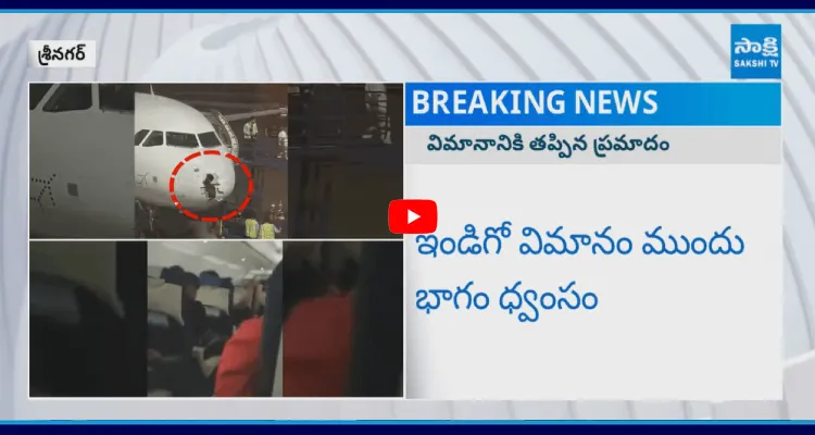 ఢిల్లీ-శ్రీనగర్ విమానానికి తప్పిన ప్రమాదం