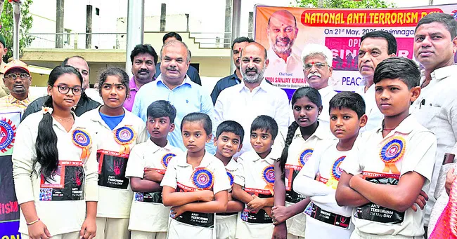 ఉగ్రవాదాన్ని అంతం చేయాల్సిందే