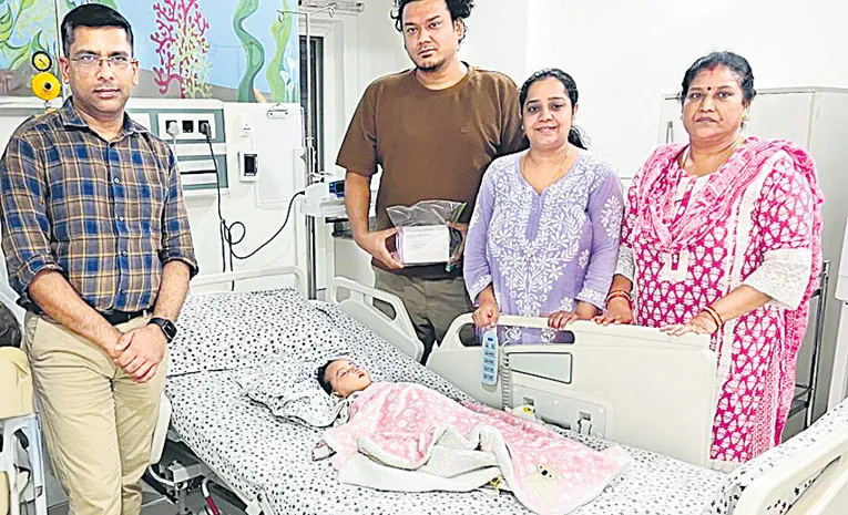 చిన్నారి చికిత్స కోసం రూ.14 కోట్ల క్రౌడ్‌ ఫండింగ్‌