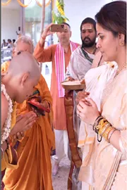Tollywood actress Anasuya another Spiritual Programme in her Home2