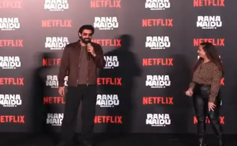 Rana Daggubati interesting comments On Rana Naidu 2 web series