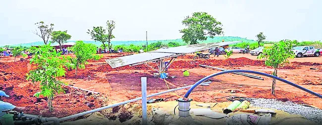 గిరి పుత్రులకు సౌర జల వికాసం!