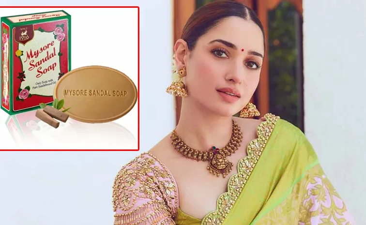 Tamannaah Bhatia Select Brand Ambassador for Mysore Sandal Soap After Explains Karnataka Govt2