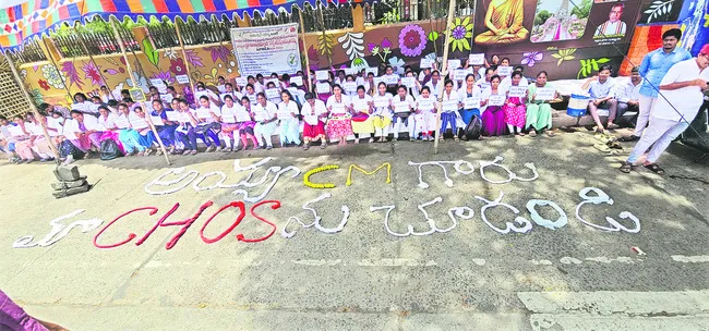 సీఎం గారూ.. సీహెచ్ఓల వైపు చూడండి