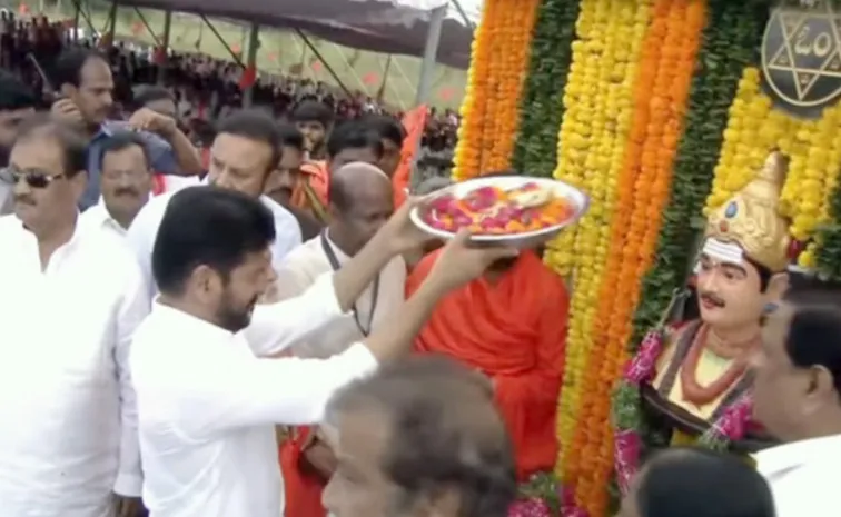 జహీరాబాద్‌: బసవేశ్వర విగ్రహాన్ని ఆవిష్కరించిన సీఎం రేవంత్‌