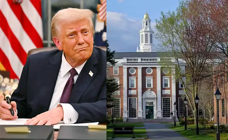 Trump Administration Revokes Harvards Right to Enroll Foreign Students