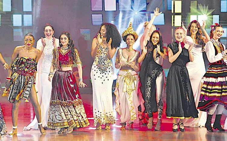 Miss Indonesia Monica Kezia Sembiring wins talent finale at Miss World 2025 in Hyderabad
