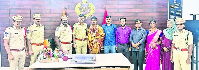 జవాన్కు ఘనసన్మానం