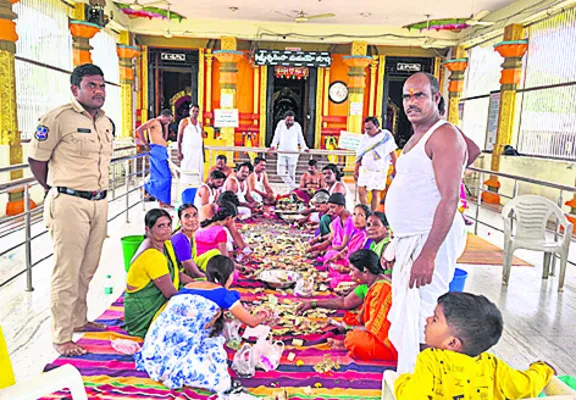 కాల్వ ఆలయ హుండీ లెక్కింపు