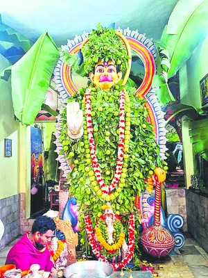 ఫ జై ఆంజనేయం.. జామకాయల హారం