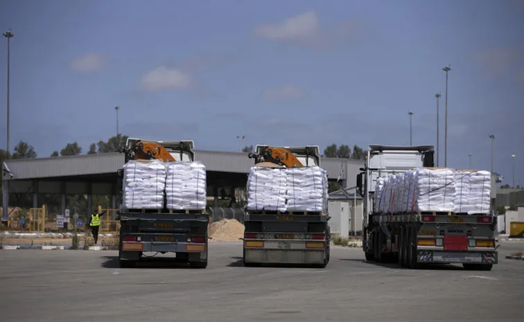 UN says 90 lorry loads of aid now in Gaza after delay at crossing
