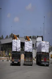 UN says 90 lorry loads of aid now in Gaza after delay at crossing3