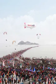 South Korea Miracle jindo. sea will split for an hour1