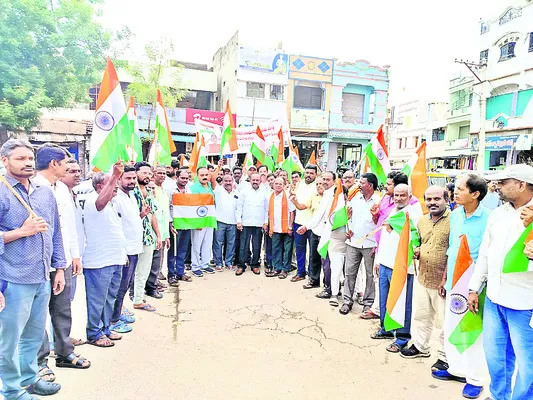 రాయికల్‌లో తిరంగా యాత్ర