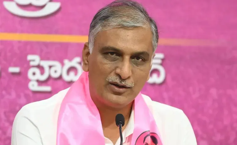 Harish Rao comments over Uttam Kumar Reddy and Revanth Reddy1
