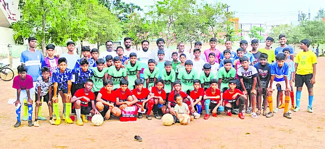 జిల్లాస్థాయి ఫుట్బాల్ జట్ల ఎంపిక