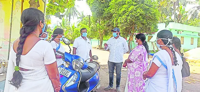 సత్యవాడలో  కరోనా కలకలం
