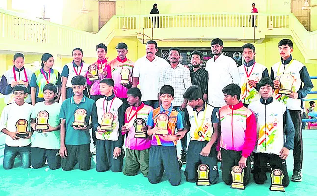 ముగిసిన రాష్ట్రస్థాయి బాక్సింగ్ పోటీలు