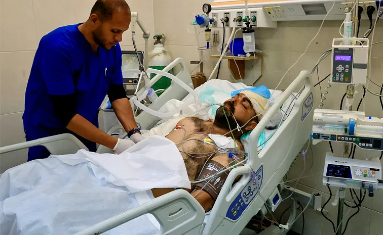 Gaza doctor in ICU his 9 of 10 Children Killed in Israeli Airstrikes2