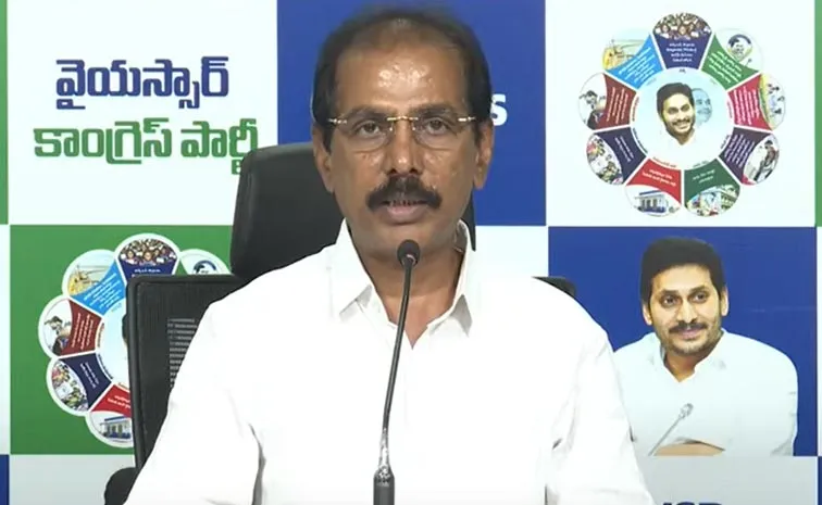 Manohar Reddy Fires On Illegal Cases Against Ysrcp Leaders