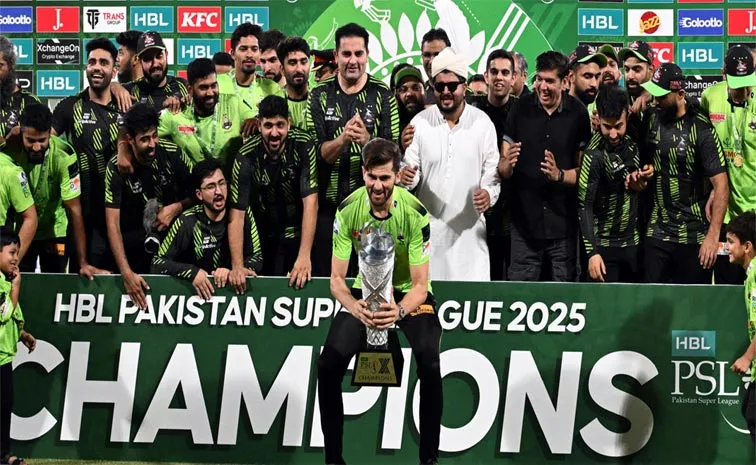 Lahore Qalandars Win PSL 2025 Title
