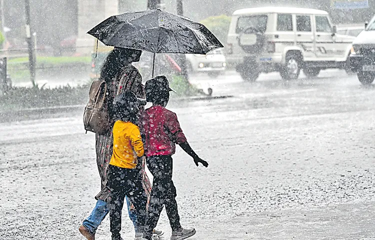 Moderate rains for the next two days