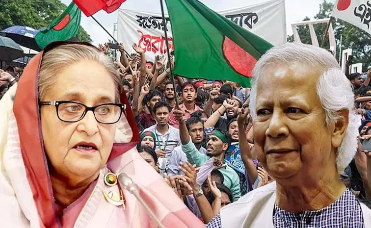 Militant leader Yunus selling off Bangladesh to US says Sheikh Hasina