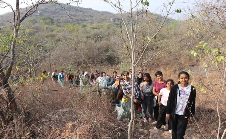 Nocturnal Walk held at the Manchirevula Forest Trek Park