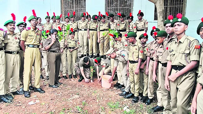 మొక్కలు నాటి సంరక్షించండి