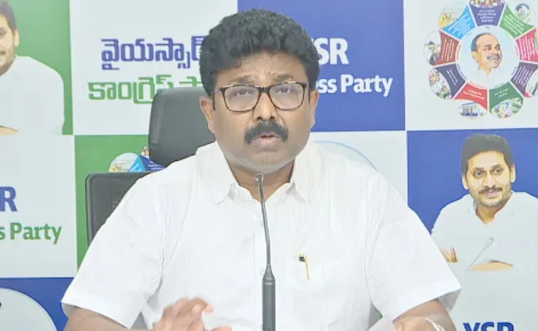 YSRCP Leader Adimulapu Suresh Takes On TDP Govt