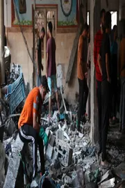 Israeli strike kills dozens sheltering in Gaza school, officials7