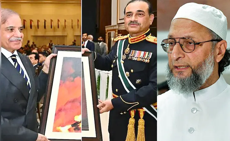 Asaduddin Owaisi Satire On Pakistan Army Chief Asim Munir