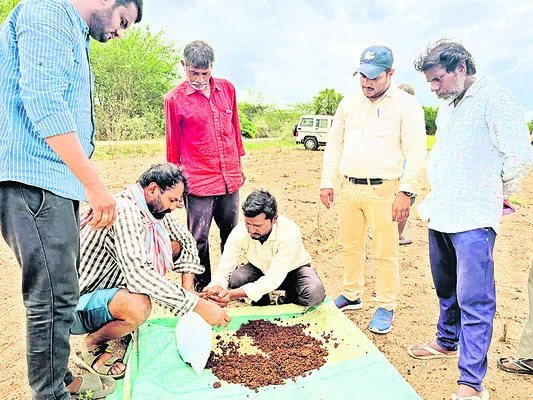 మట్టికి ఆరోగ్య పరీక్షలు..
