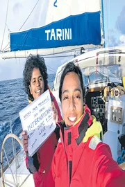 Naval women officers team set to complete historic circumnavigation4