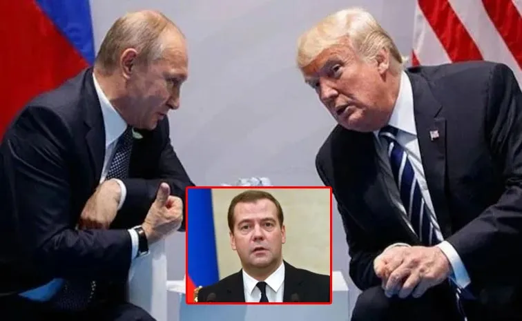 Dmitry Medvedev World War Comments Trump after Putin criticism6
