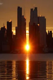 Sunsets between May 29 and July 11 will allow viewers in New York 2