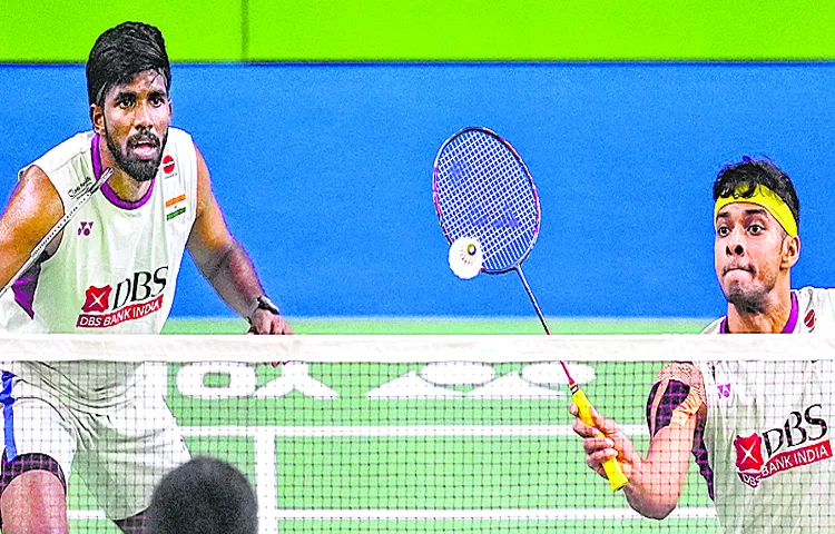 Satwik Chirag pair off to a good start at Singapore Open badminton tournament