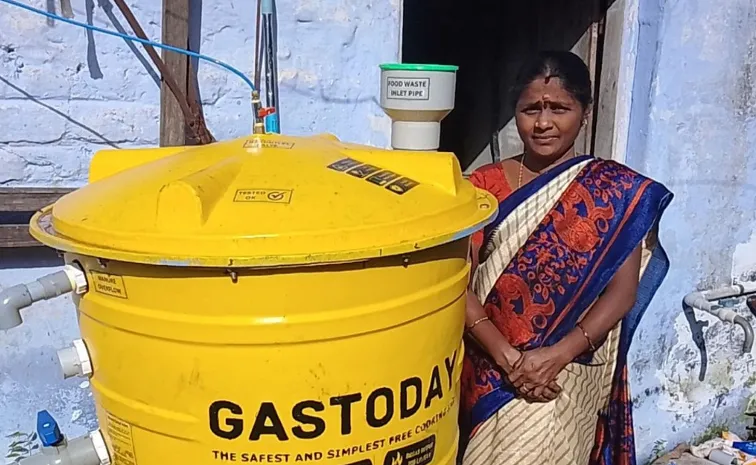Harini Ravi Kumar startup makes Kitchen Waste into Cooking Gas