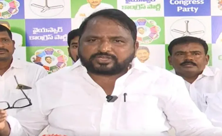 Ysrcp Sake Sailajanath Fires On Chandrababu
