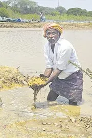 Wet Grain At Grain Purchase Centers For Untimely Rains: Telangana1