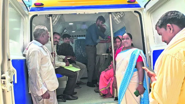 లయన్స్ క్లబ్ ఆధ్వర్యంలో ఉచిత వైద్యశిబిరం
