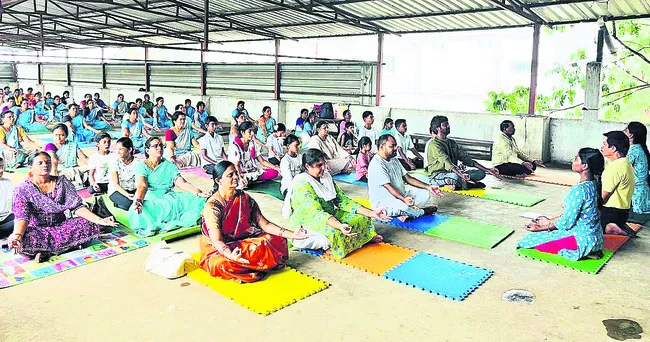 యోగాతో జీవనాడులు ఉత్తేజం