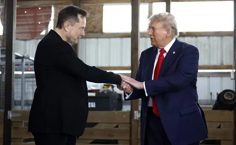 US Donald Trump Praise Elon Musk