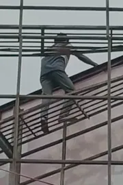 A Youngster In Hanamakonda Demands Indiramma Housing8