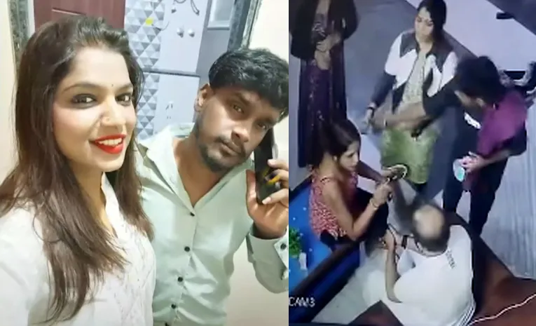 Saloon Worker Beaten By A Lady In Bengaluru
