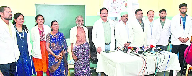 జీజీహెచ్లో అరుదైన శస్త్రచికిత్స