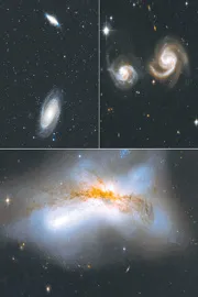 Milky Way galaxy is on a collision course with the Andromeda galaxy1
