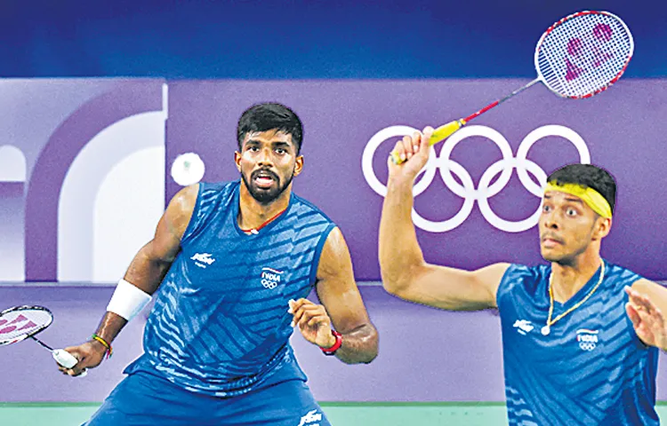 Satwiksairaj and Chirag Shetty pair in semis