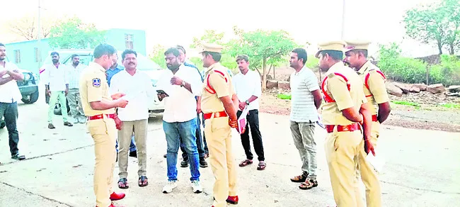 ఏర్పాట్ల పరిశీలన
